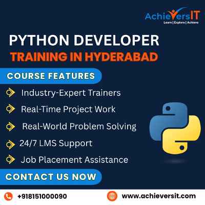 Python Full Stack Developer Course in Hyderabad | AchieversIT Training